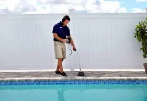 Geofone para piscina