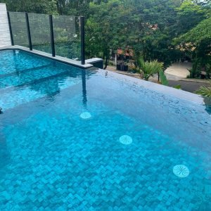 Construção da piscina de vinil da Rosa - Veredas das Gerais